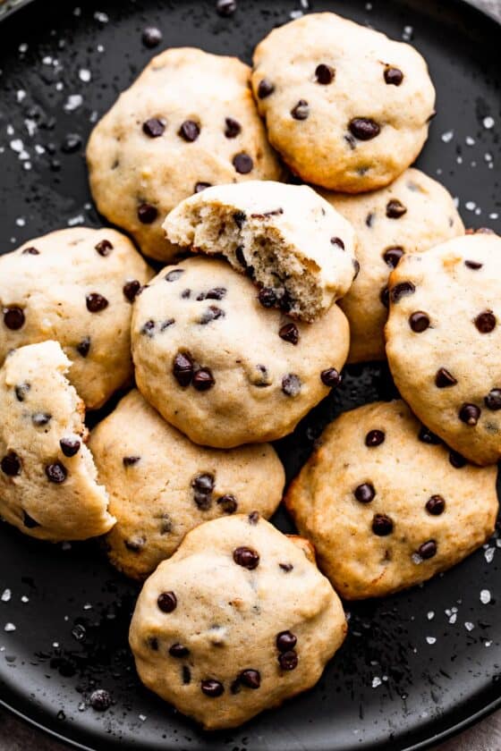 Banana Cookies with Chocolate Chips