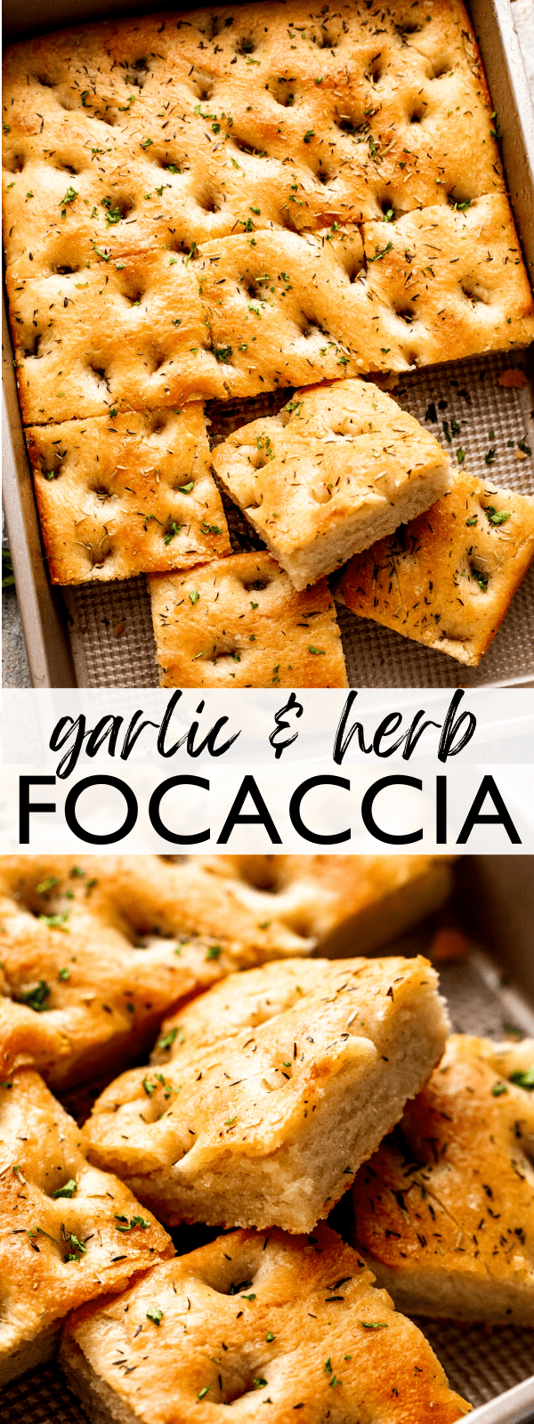 Garlic and Herb Focaccia Easy Weeknight Recipes