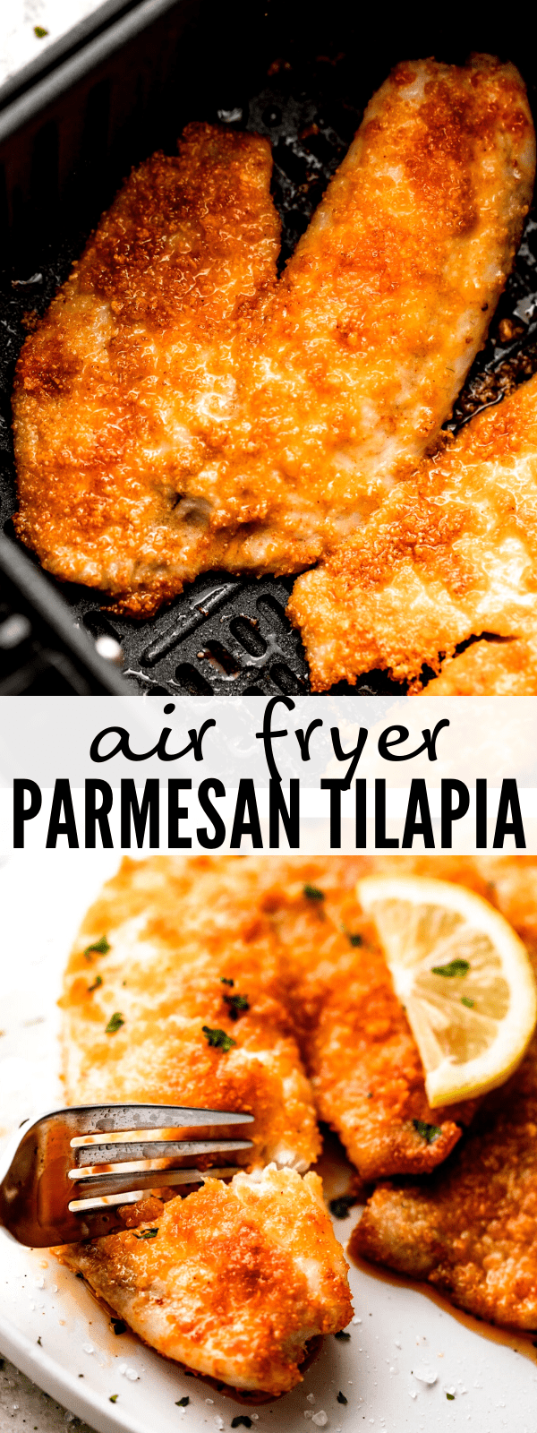 Air Fryer Parmesan Crusted Tilapia Easy Weeknight Recipes