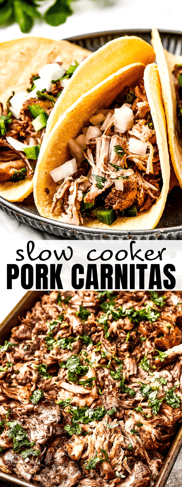 Crispy Slow Cooker Pork Carnitas Easy Weeknight Recipes