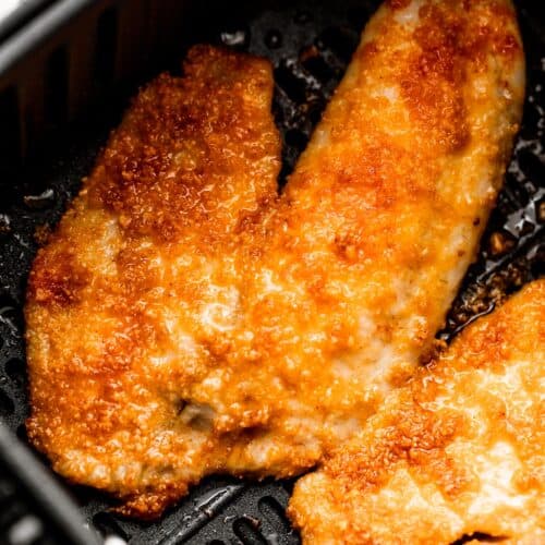 Air Fryer Parmesan Crusted Tilapia | Easy Weeknight Recipes