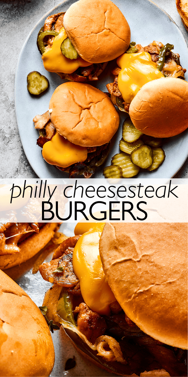 Philly Cheesesteak Burger | Easy Weeknight Recipes