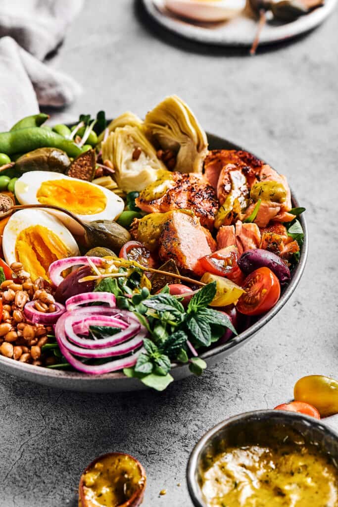 Grilled Salmon Salad | Easy Weeknight Recipes