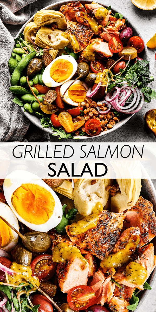 Grilled Salmon Salad | Easy Weeknight Recipes