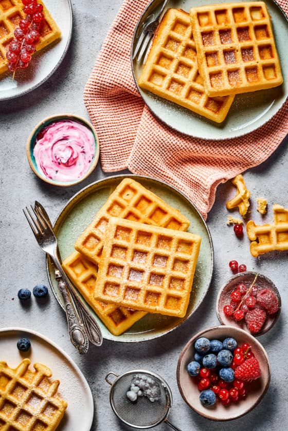 Easy Waffle Recipe Easy Weeknight Recipes