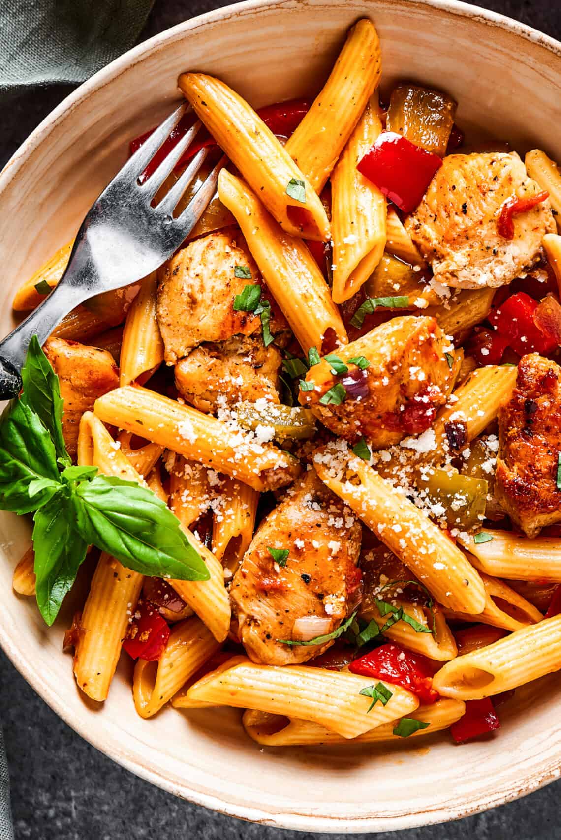Chicken Fajita Pasta Easy Weeknight Recipes