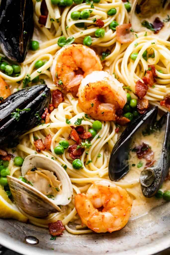 Creamy Seafood Pasta Easy Weeknight Recipes