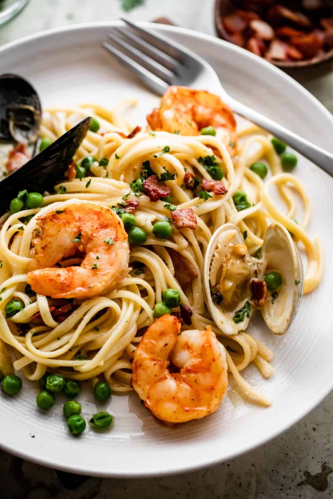 Creamy Seafood Pasta Easy Weeknight Recipes