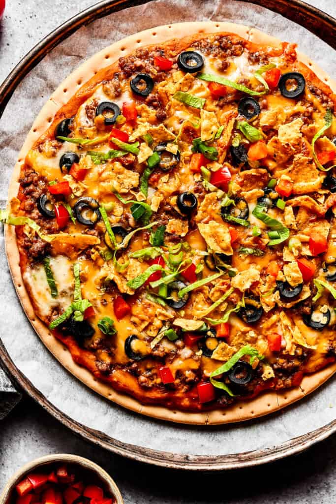 Taco Pizza | Easy Weeknight Recipes