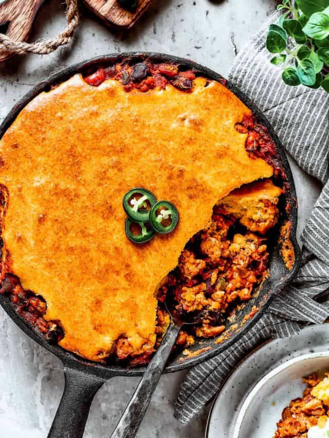 Chili Cornbread Casserole Easy Weeknight Recipes
