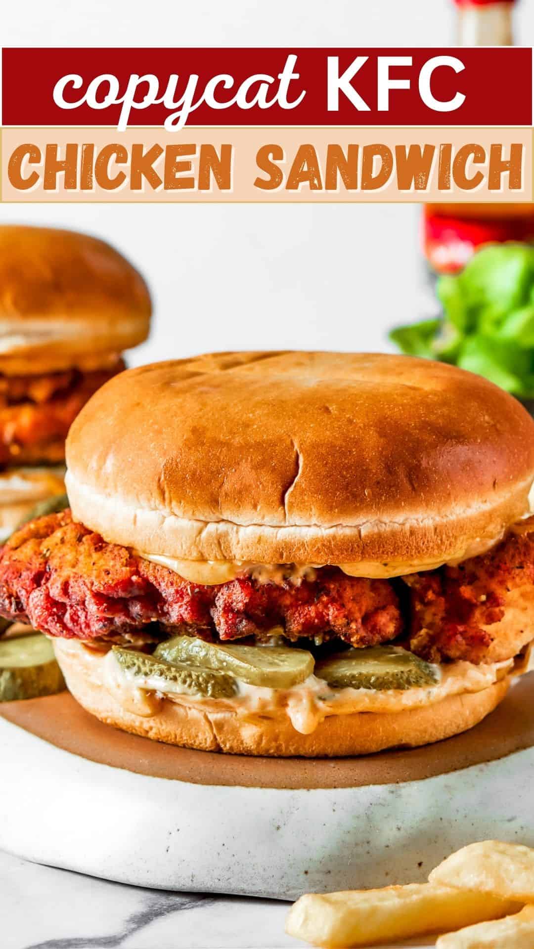 Copycat KFC Chicken Sandwich Easy Weeknight Recipes
