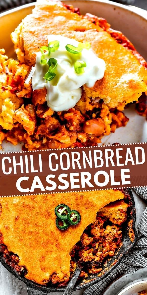 Chili Cornbread Casserole Easy Weeknight Recipes