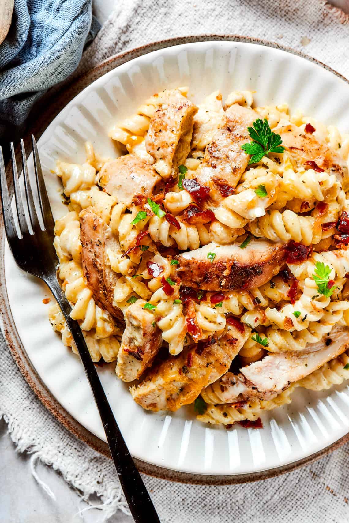 Chicken Bacon Ranch Pasta | Easy Weeknight Recipes