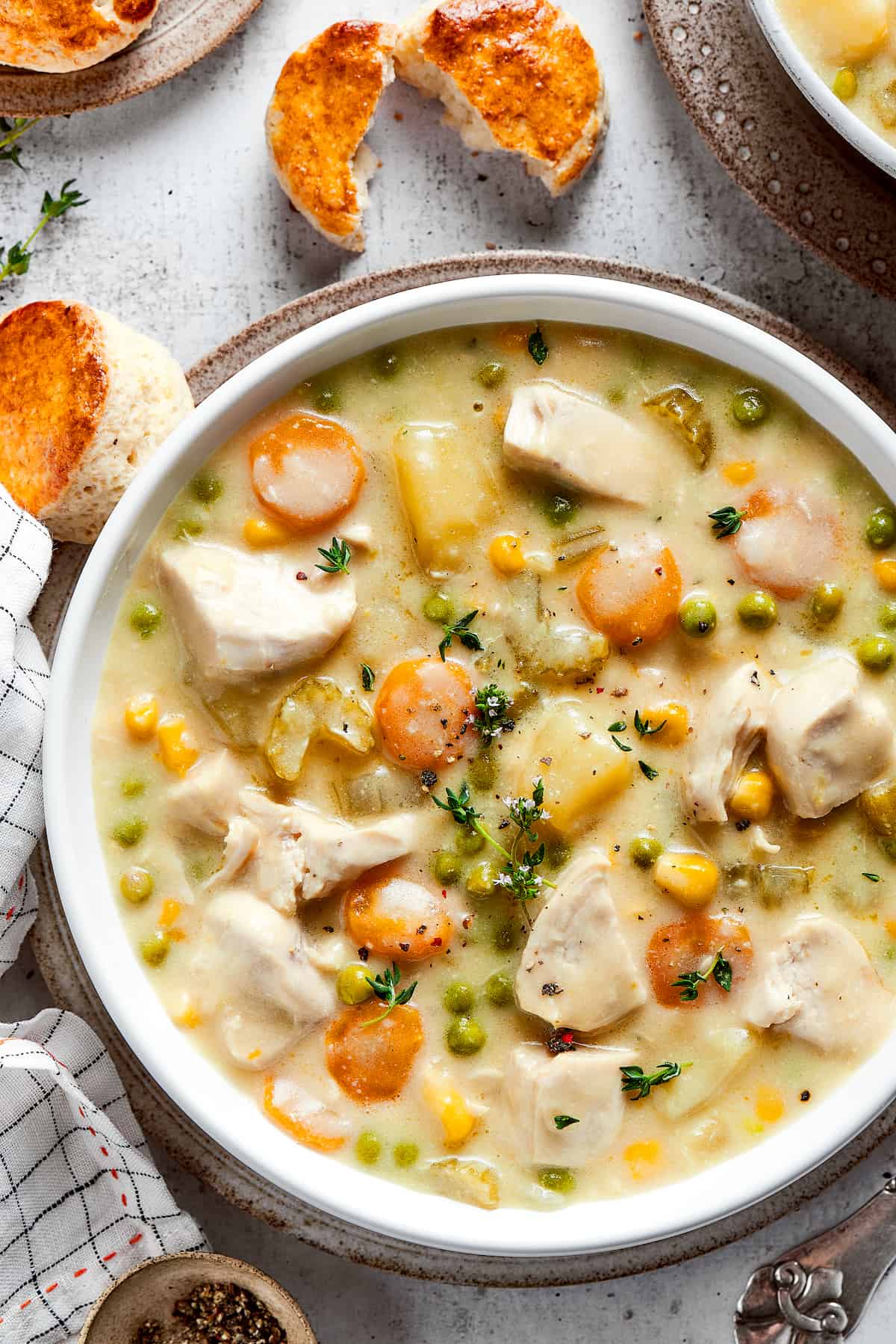 Chicken Pot Pie Soup | Easy Weeknight Recipes