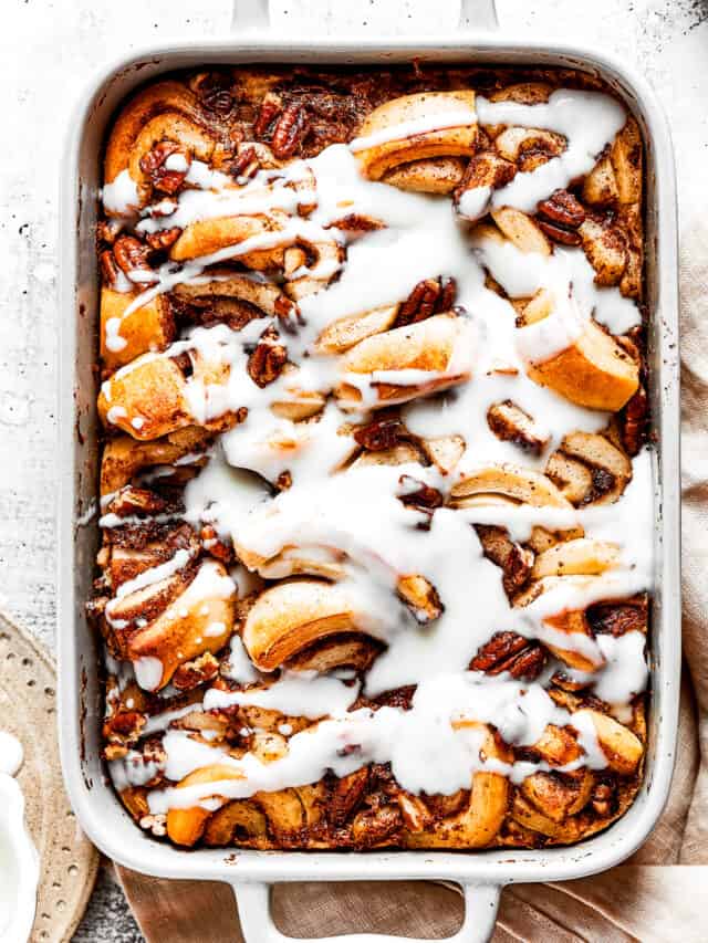 Cinnamon Roll Casserole - Easy Weeknight Recipes