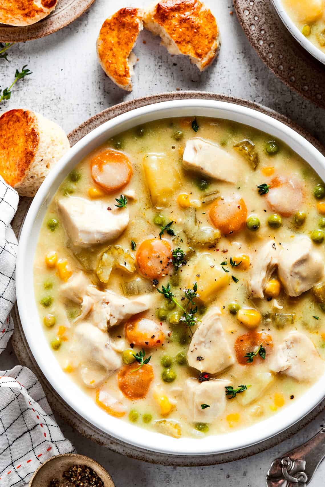 Chicken Pot Pie Soup | Easy Weeknight Recipes