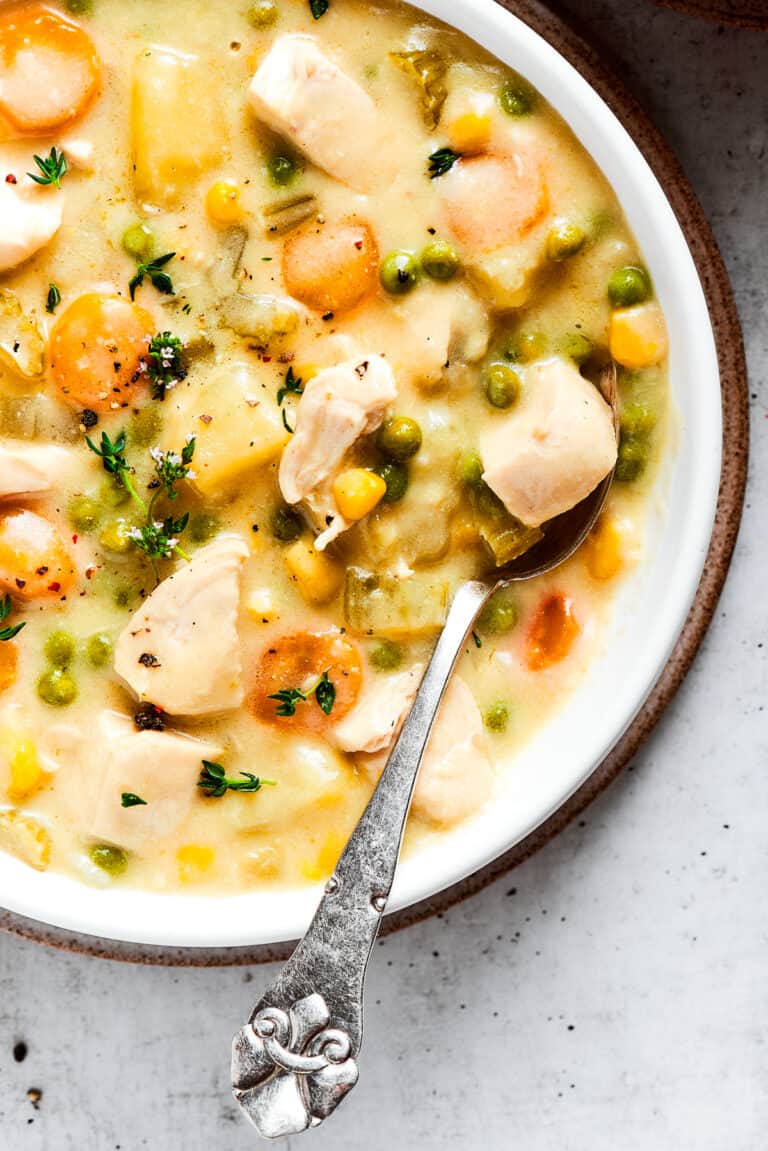 Chicken Pot Pie Soup | Easy Weeknight Recipes