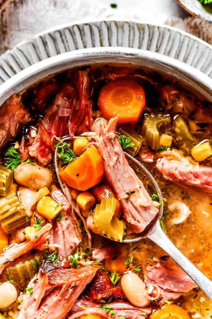 Ham Bone Soup Easy Weeknight Recipes