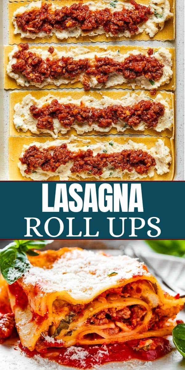 Lasagna Roll Ups | Easy Weeknight Recipes