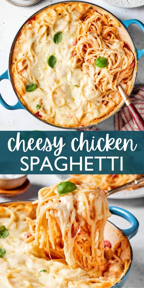 Cheesy Chicken Spaghetti | Easy Weeknight Recipes