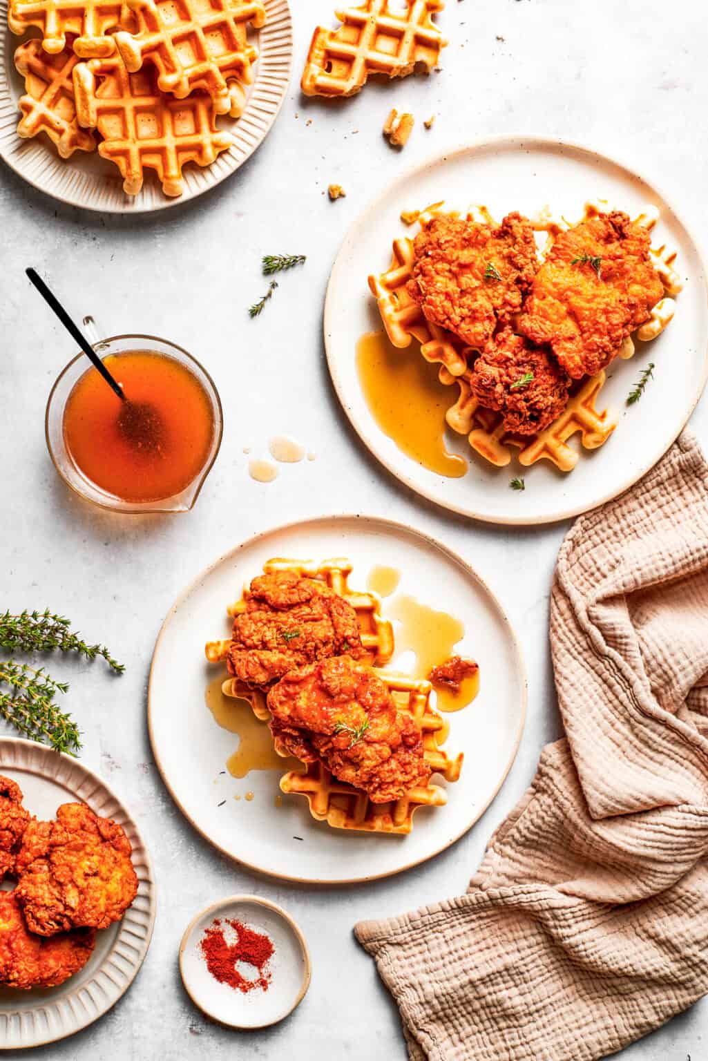 Chicken and Waffles Recipe | Easy Weeknight Recipes image.